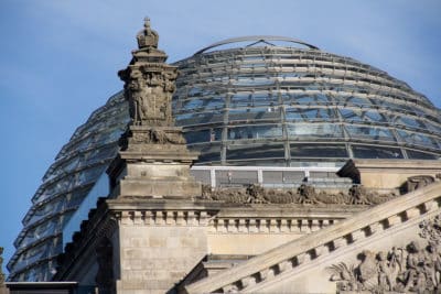 BerlinBikeTour Kuppel des Reichstags